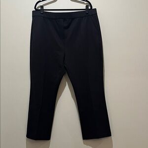 Draper James Black Ponte Knit Pants